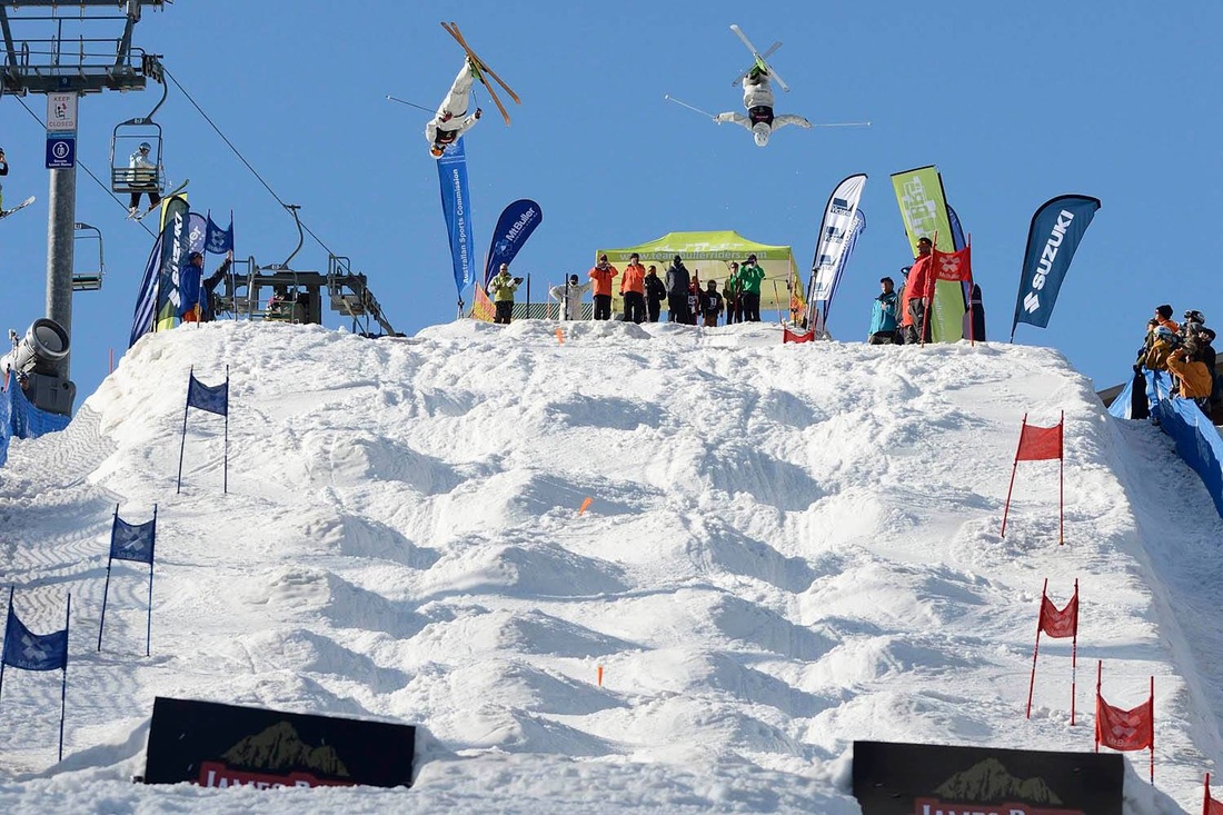 Mogul Skiing Competitions